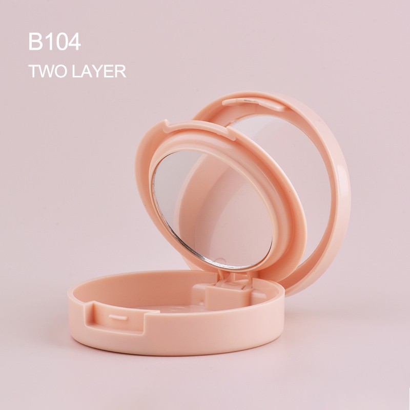 2layer Round Shape Blush Compact Powder Case Inner Dia 43.5mm B104
