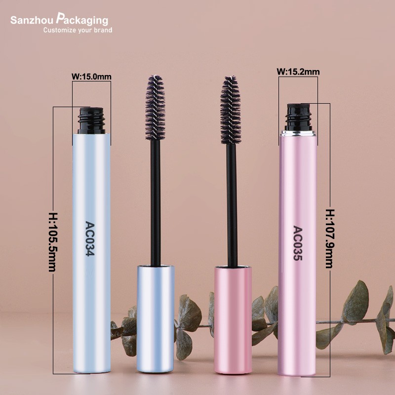 Round Shape Aliminum Mascara Tube 6ml AC034