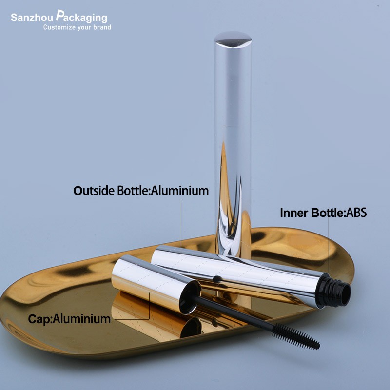 Round Shape Aliminum Mascara Tube 10.5ml AC038