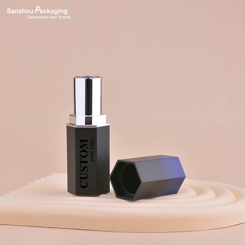 Air Tight  Hexagonal Shape Lipstick Tube D618