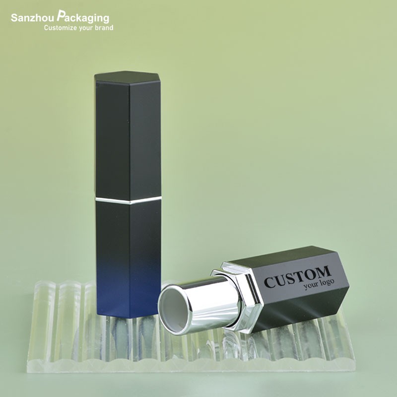 Air Tight  Hexagonal Shape Lipstick Tube D618