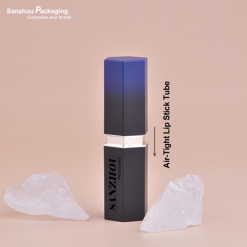Air Tight  Hexagonal Shape Lipstick Tube D618