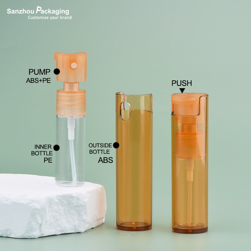 Round Bottle Pump Bottle 10ml P184