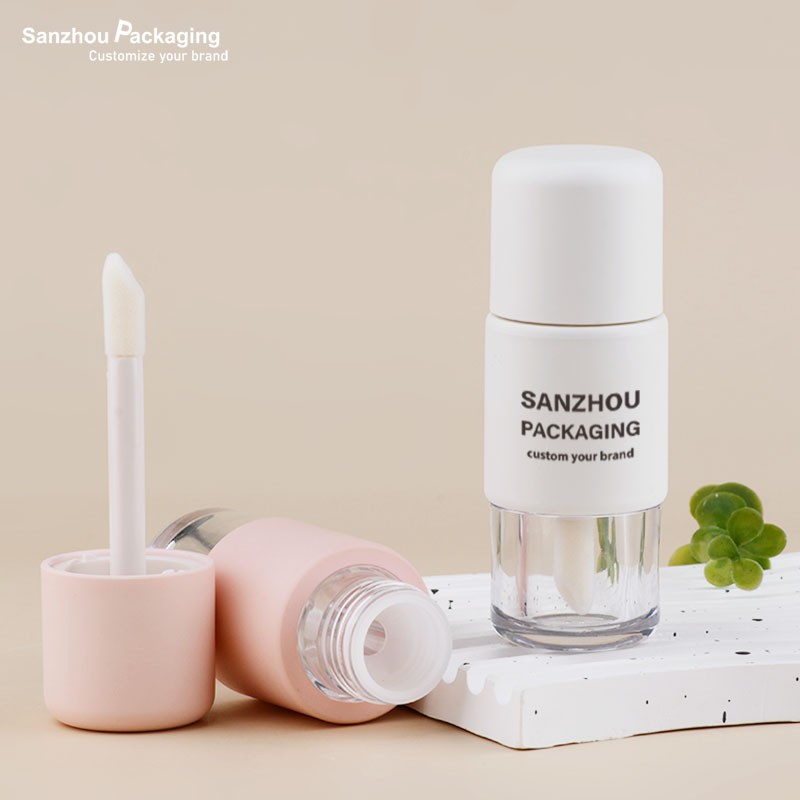 16ml Round Shape Foundation Bottle With Brush  L097