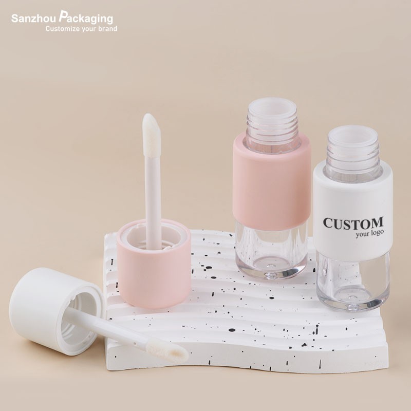 16ml Round Shape Foundation Bottle With Brush  L097