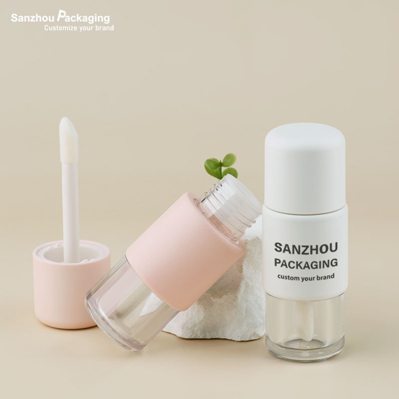 16ml Round Shape Foundation Bottle With Brush  L097