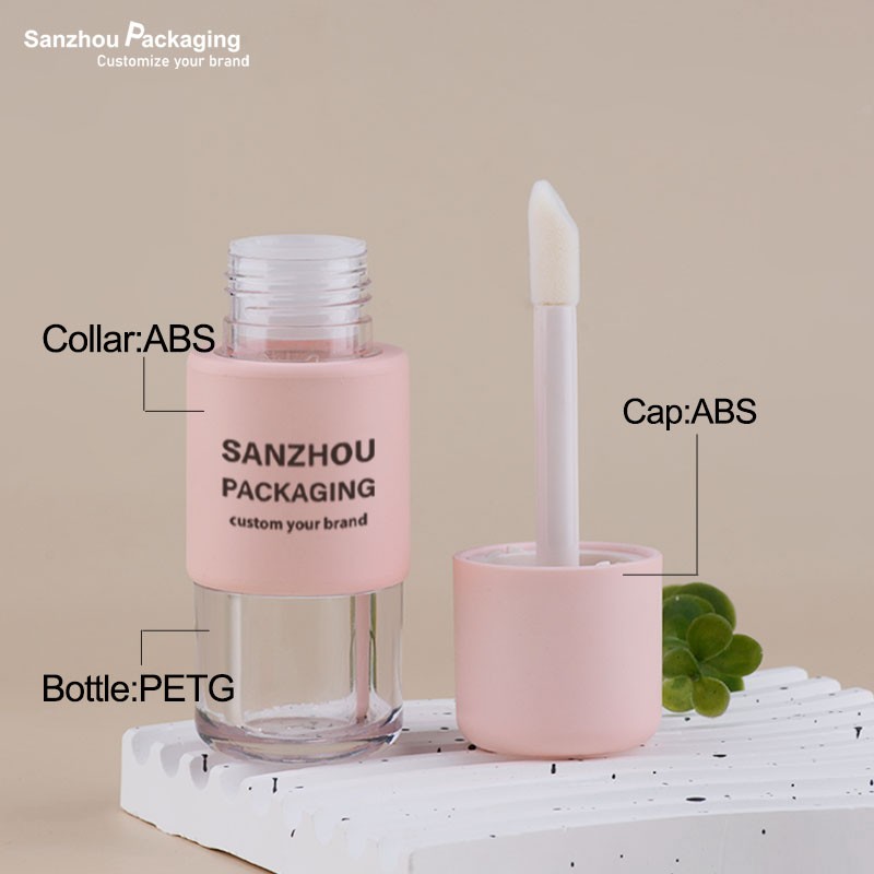 16ml Round Shape Foundation Bottle With Brush  L097