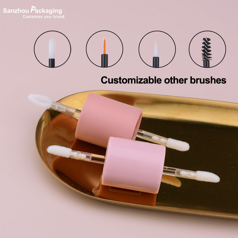 2in1 Round Shape Lip gloss Tube 3ml*2 A600