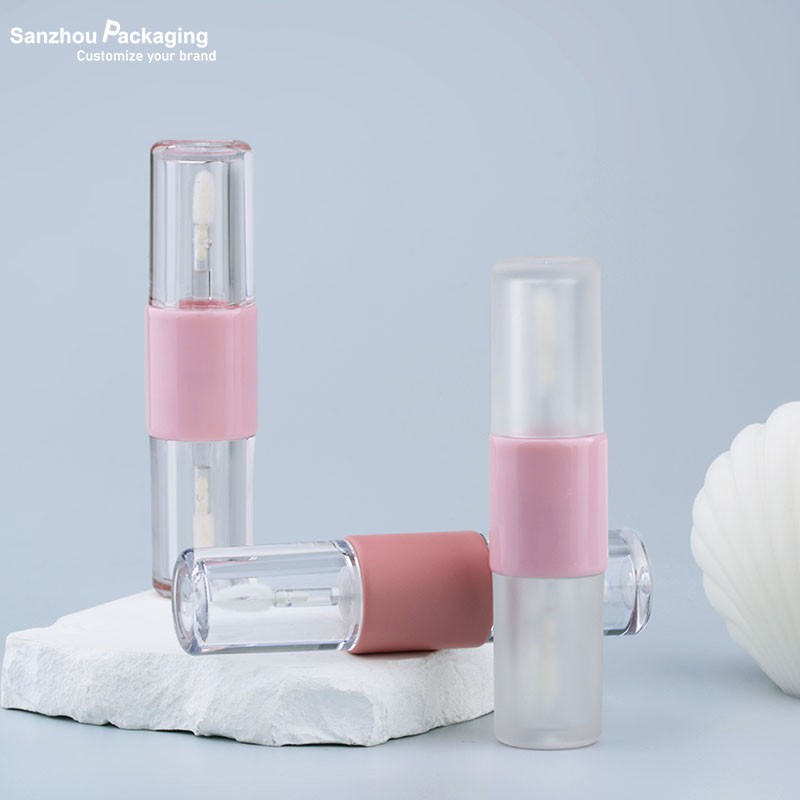 2in1 Round Shape Lip gloss Tube 3ml*2 A600
