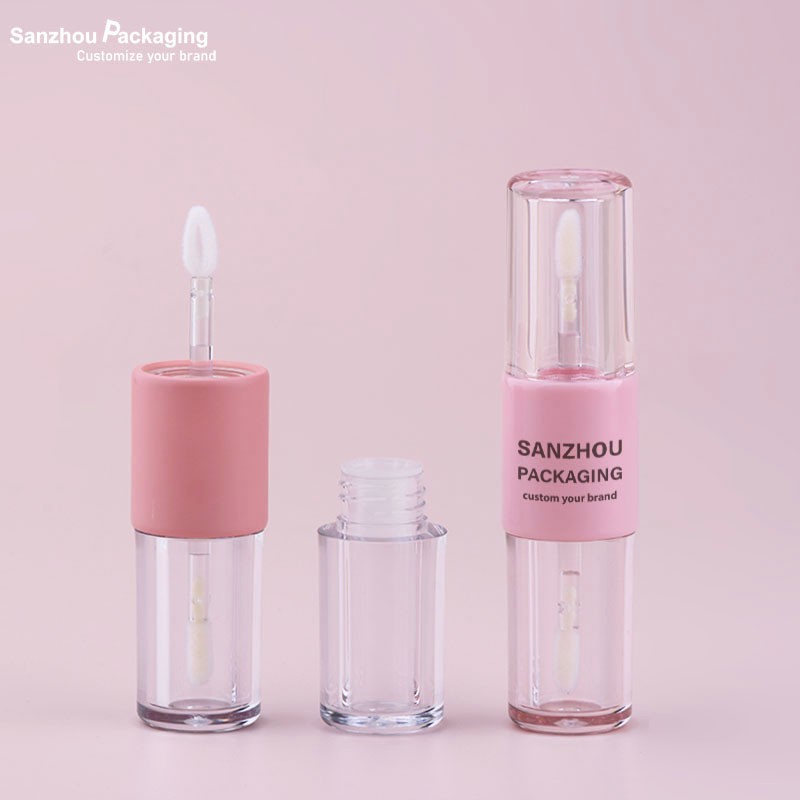 2in1 Round Shape Lip gloss Tube 3ml*2 A600