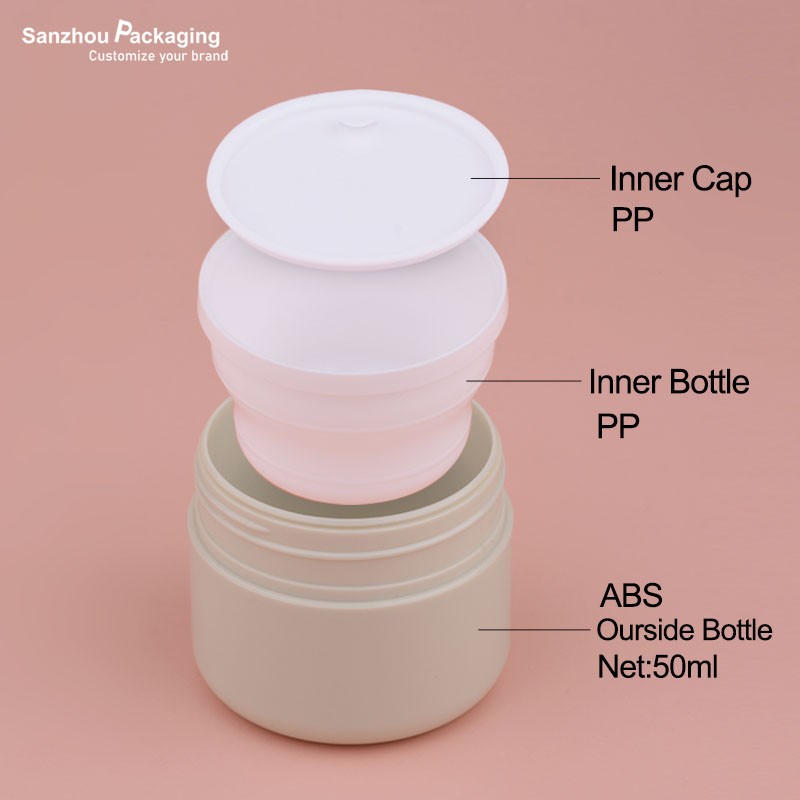50ml Round Shape Cream Jar P191