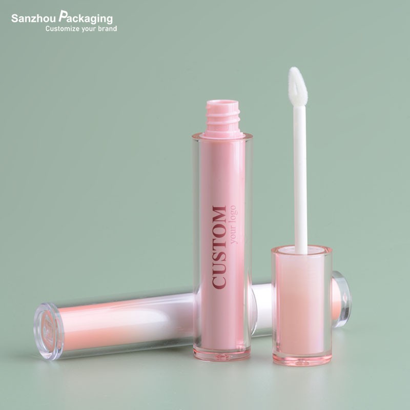 Round Shape Double Injection Lip gloss Tube 1.5ml  A602