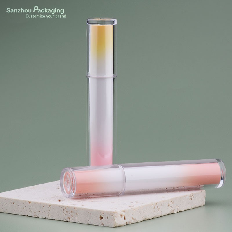 Round Shape Double Injection Lip gloss Tube 1.5ml  A602