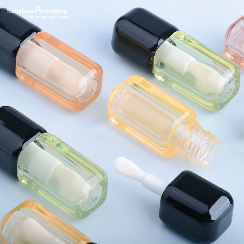 Square Shape Lip gloss Tube 5ml  A605