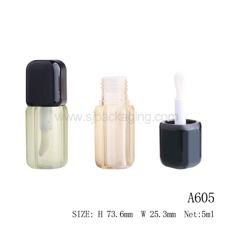 Square Shape Lip gloss Tube 5ml  A605